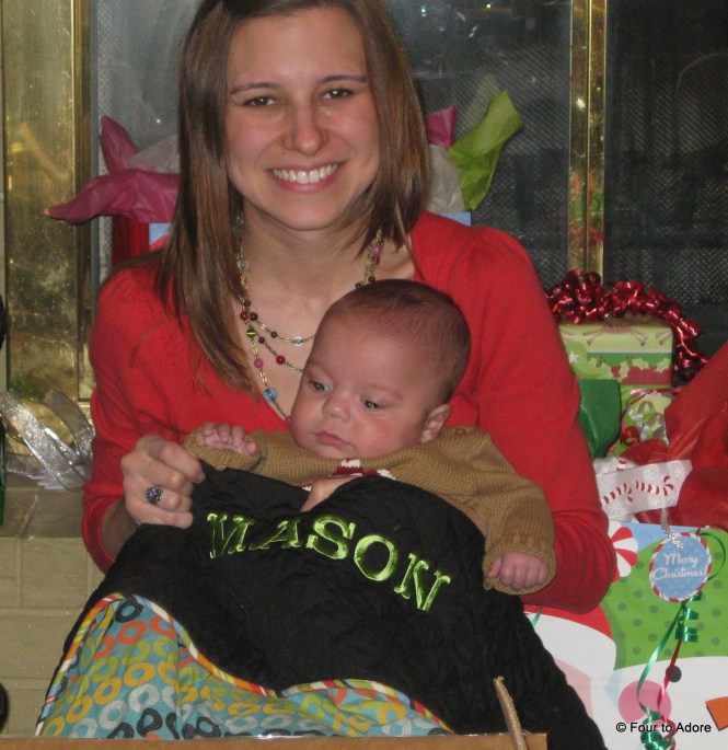 The boys' quilts look like this.