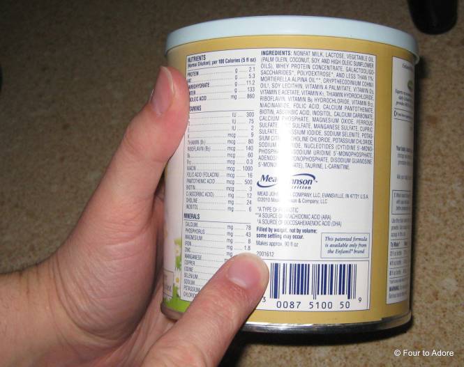 First, check the back of your can to see how many ounces the ENTIRE can makes.  In this case it says 90 fl oz.   