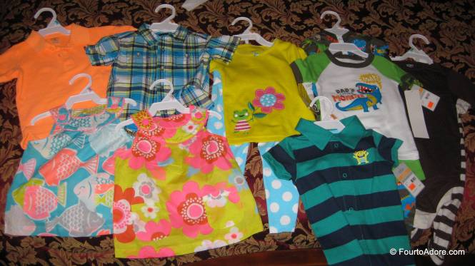 We go out for date night and what do we do? Go shopping for baby clothes of course!