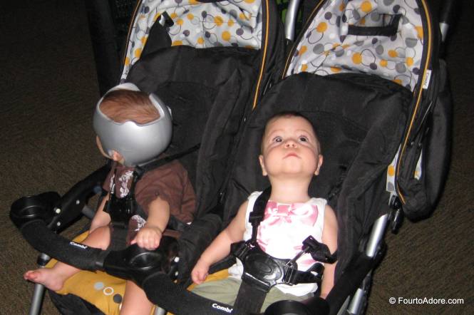 Sydney was far more fascinated by the lighting than anything else.  