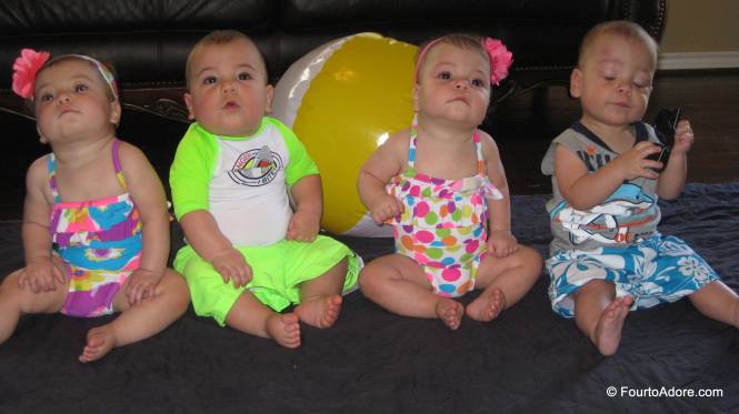 And, this was a "good one".  All babies are together, but as you can see it was not the money shot.