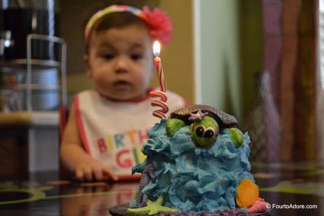 The candle came as quite a surprise to Rylin.