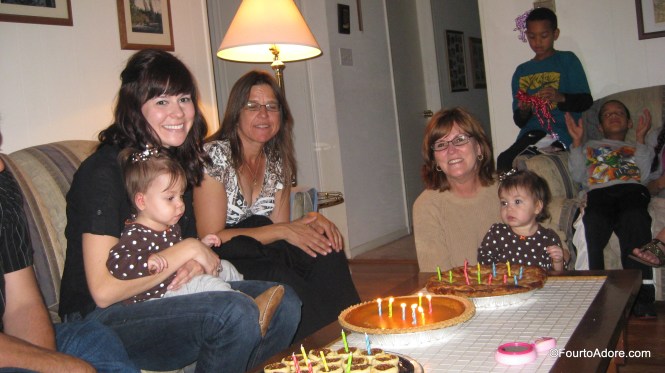 When Rylin saw birthday candles she began saying "hot" and blowing.  