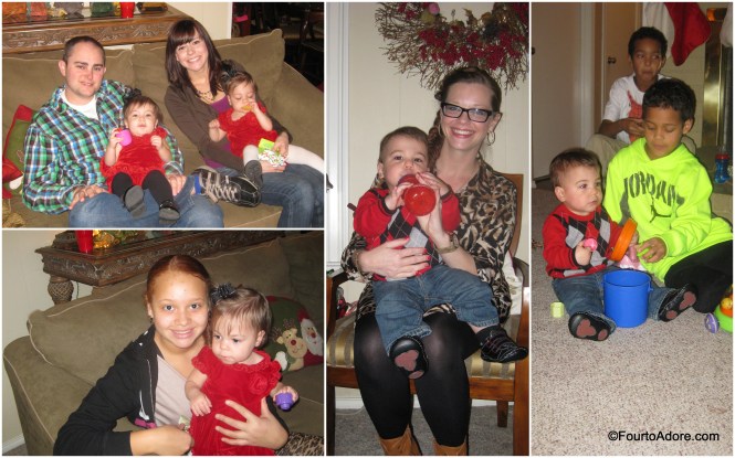 The older twin boys proved to be great at entertaining our quad boys while big cousin, Kenzie enjoyed time with the girls.  