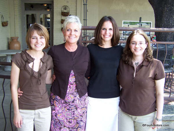 This was our final day of internship. When I found this picture, I noticed a few interesting things. 1. Melissa & I are dressed alike in chocolate brown with khaki (I think the more time you spend with someone, the more things you do the same, and that includes dressing alike). 2. There were three specialist level interns our year (we are in the picture on the bottom with our supervisor) all three of us are now MoMs. Jenny (black shirt) has identical twin girls, I have the quads, and Melissa is now expecting twin girls.