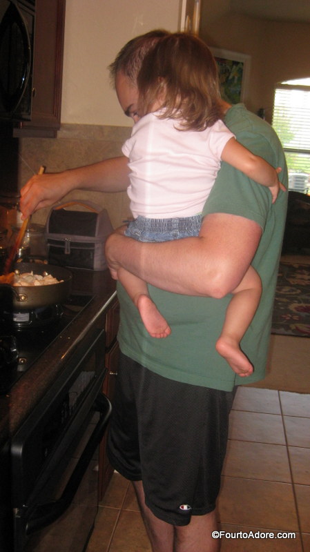 You contribute to all of our family's needs, great and small. 