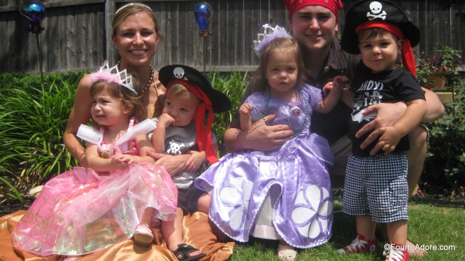Princesses and Pirates birthday.