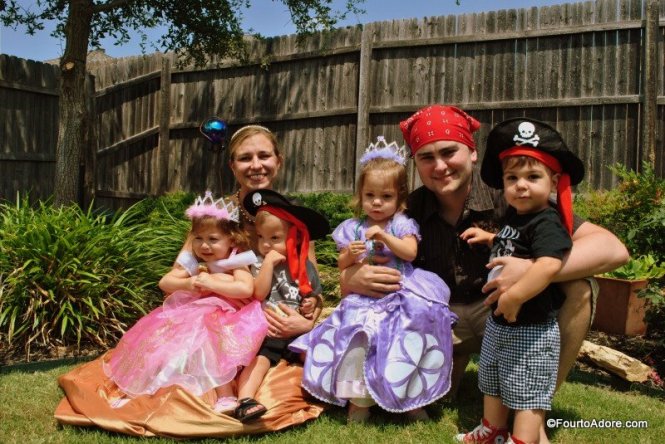 pirates and princesses birthday party