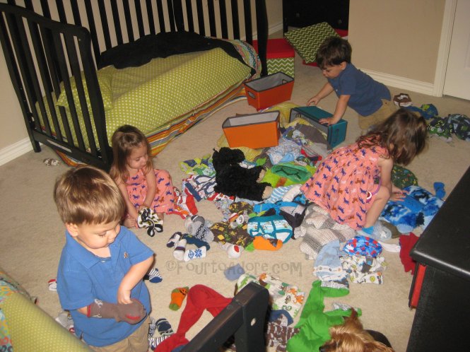 toddler bed mischief