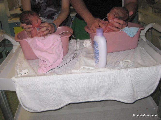 NICU bathtime