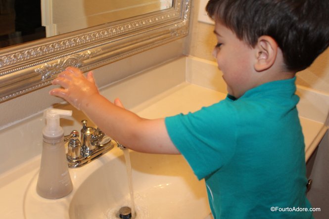 2 ingredient DIY foaming hand soap